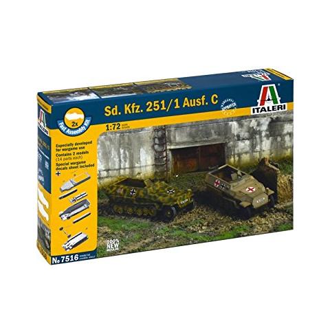 It7516 Sd Kfz 251/1 Ausf. c Kit 1:72 Modellino - Foto 1