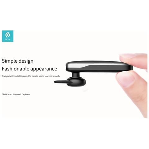 Auricolare Smart Bluetooth Nero (debtl031b)  - Foto 1