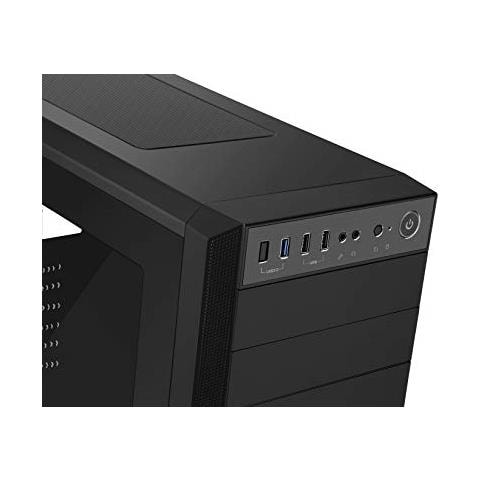 Case T3 Midi Tower ATX / Micro ATX Porta USB 3.0 Colore Nero (Finestrato)  - Foto 5