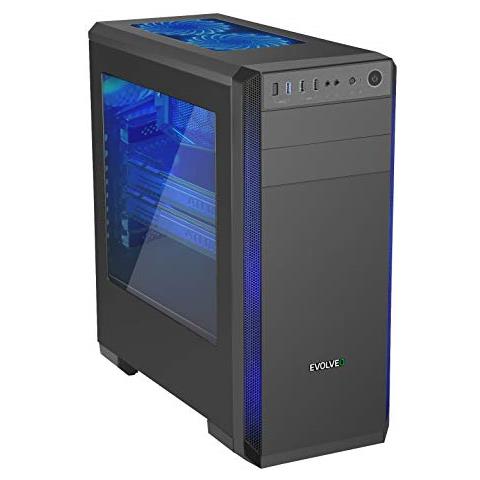 Case T3 Midi Tower ATX / Micro ATX Porta USB 3.0 Colore Nero (Finestrato)  - Foto 1
