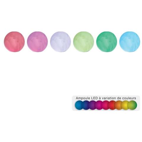 Palla Luminosa A Led - Ø 19 Cm - Bianco - Foto 2