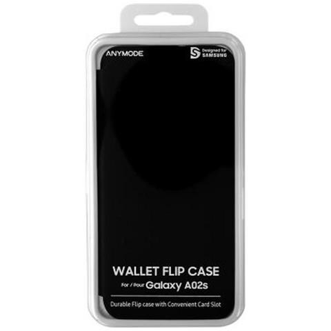 Portafoglio Flip 'progettato Per ' Black Galaxy A02s - Foto 12