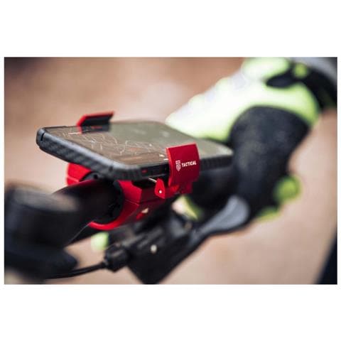 Urban Lock Supporto Telefono Stand Per Bicicletta E Moto Carmine Rosso - Foto 9