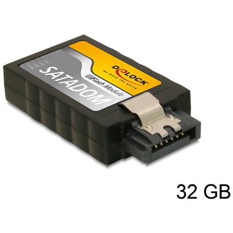 32GB SATA, 32 GB, SATA, 460 MB / s, Nero, 0 - 70 C, -55 - 95 C - Foto 1