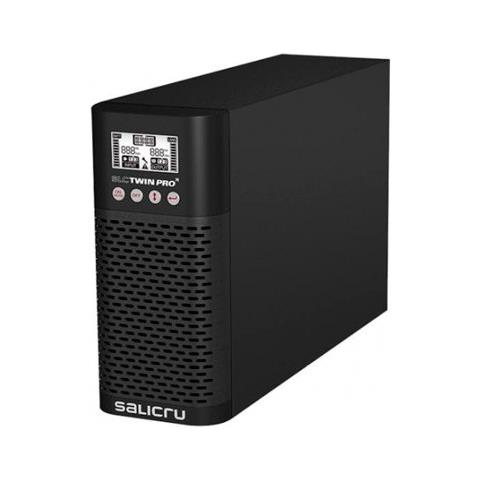 SLC-700-TWIN PRO2 Doppia conversione (online) 700VA 3presa (e) AC Torre Nero gruppo di continuità (UPS) - Foto 2