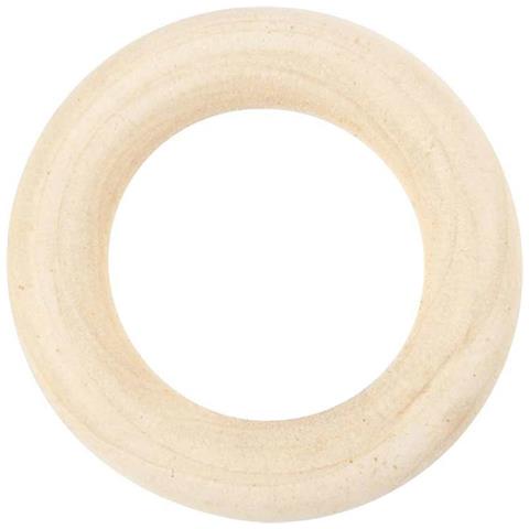 8 Anelli In Legno Per Decorare Ø 35 Mm - Foto 1
