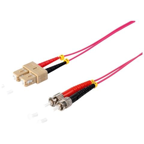 77912/4 cavo InfiniBand e in fibra ottica 10 m SC ST Viola - Foto 1