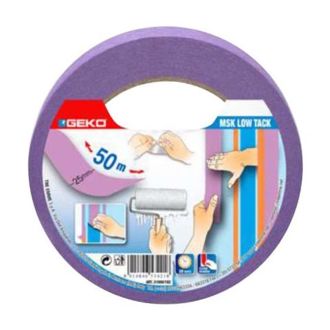 Nastro Di Mascheratura Superfici Delicate 25mm - 50m - Lilla - Foto 1