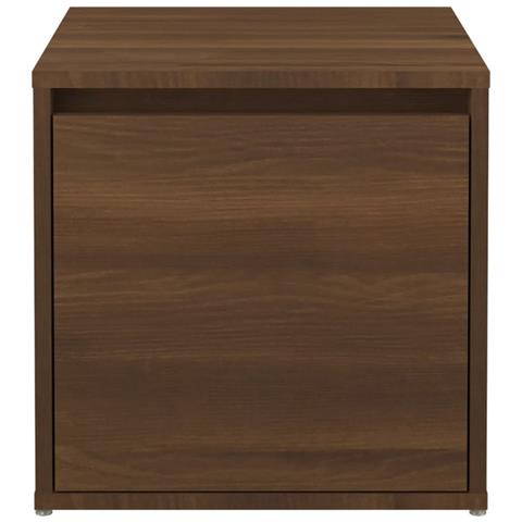 Cassetto Contenitore Rovere Marrone 40,5x40x40cm In Multistrato - Foto 2
