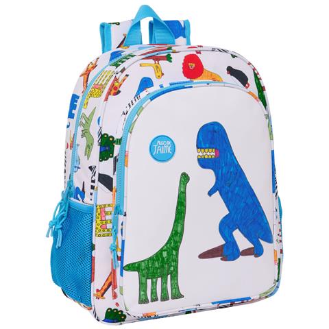 Zaino Scuola Algo De Jaime Bianco 33 X 42 X 14 Cm - Foto 1