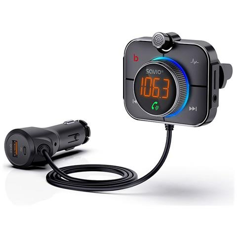 Lettore Mp3 E Trasmettitore Fm Per Auto Savio Tr-14 - Foto 1