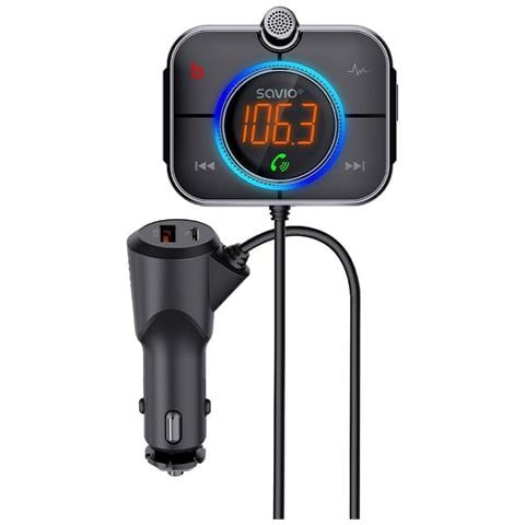 Lettore Mp3 E Trasmettitore Fm Per Auto Savio Tr-14 - Foto 2