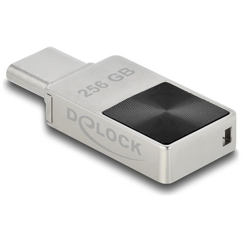 DeLOCK Mini Chiavetta USB 5 Gbps USB-C da 256 GB - Alloggiamento in metallo - Foto 4