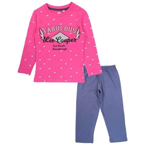 Pigiama Cotone lc11384 pyj s2-4a Ragazza - Foto 1