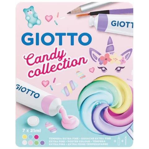 F302100 colore a tempera 21 ml Tubo Blu, Verde, Rosa, Rosso, Viola, Bianco, Giallo - Foto 1