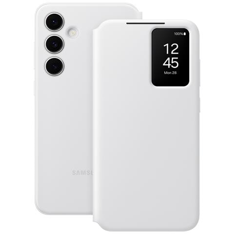 Custodia S24 Fe Copertina Finestra Touch Portacarte, Bianco - Foto 2