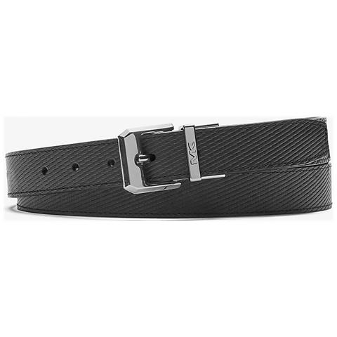 28mm Ctfr Geo Dress Belt Cintura Pelle Di Mucca Accessori Uomo Nero Eu One Size, 39s4lbly0u-001 - Foto 1