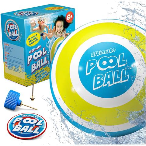 Palla Da Biliardo Activ Life, Ideale Per I Giochi D'acqua, Giallo E Ciano - Foto 1