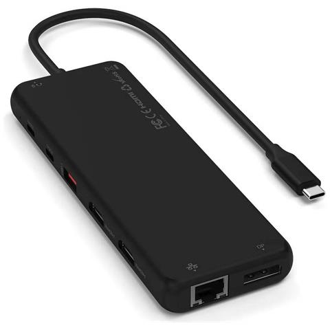 Adattatore Multiplo Usb-c 13 In 1 Con Triplo Display, Nero - Foto 1