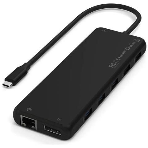 Adattatore Multiplo Usb-c 13 In 1 Con Triplo Display, Nero - Foto 2