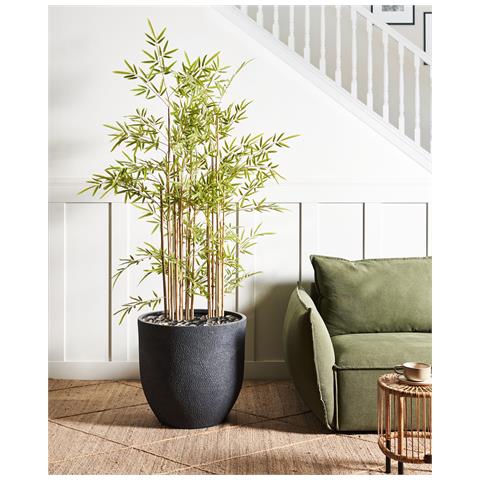 Vaso Per Piante Kannia 55 Cm Grigio Grafite - Foto 1