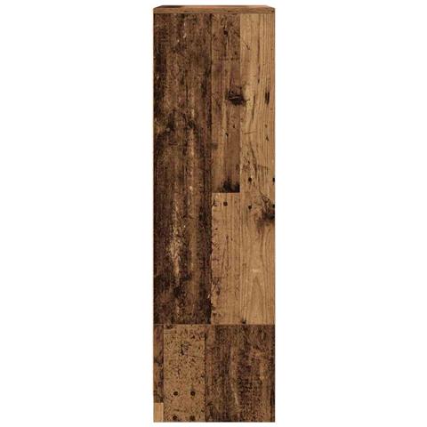 Armadio con Cassetto Legno Antico 55,5x34x119,5 cm Truciolato - Foto 9