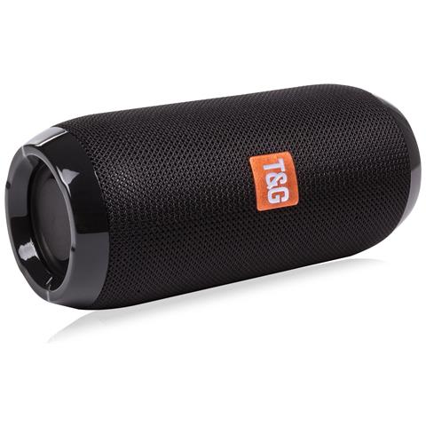 Tg-117 Altoparlante Portatile Bluetooth 5.0. Lettore Usb, Micro Sd, Radio Fm E Vivavoce. Ingresso Ausiliario Jack Da 3,5 Mm. 16x6x6 Cm. Colore Nero - Foto 2