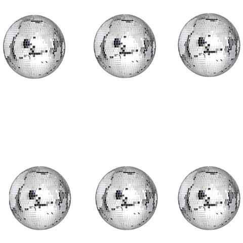 Sfera Da Discoteca Palla A Specchio, Sfera Riflettente Da 7 Cm Per Decorazioni Per Feste, Matrimoni, Eventi, Decorazioni Natalizie (6 Pezzi) - Foto 3
