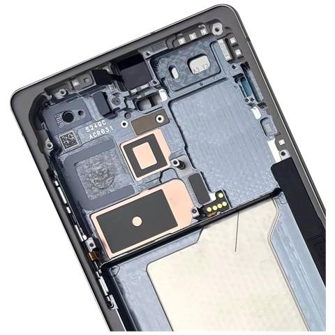 Telaio Centrale Galaxy S25 Ultra Original Service Pack, Grigio - Foto 4
