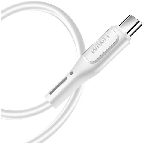 Cavo 3-in-1 Usb-c, Micro Usb, Lightning Ricarica Rapida 60w 1m, Bianco - Foto 2