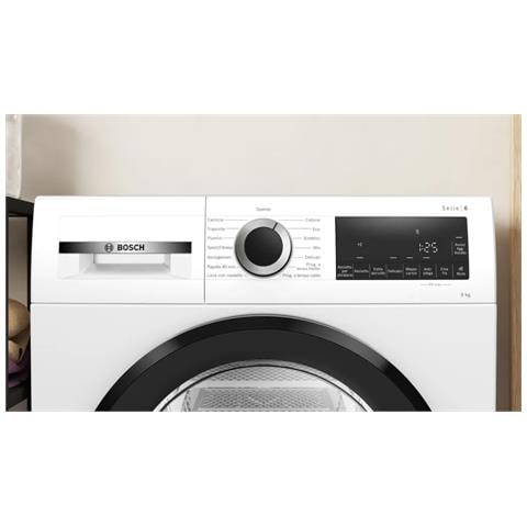 Serie 6 WQG24201IT Asciugatrice a Pompa di Calore 9 Kg Classe D Bianco - Foto 15