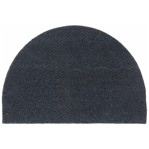 Zerbino Grigio Scuro Mezzo Rotondo 40x60 Cm Fibra Di Cocco - Foto 2