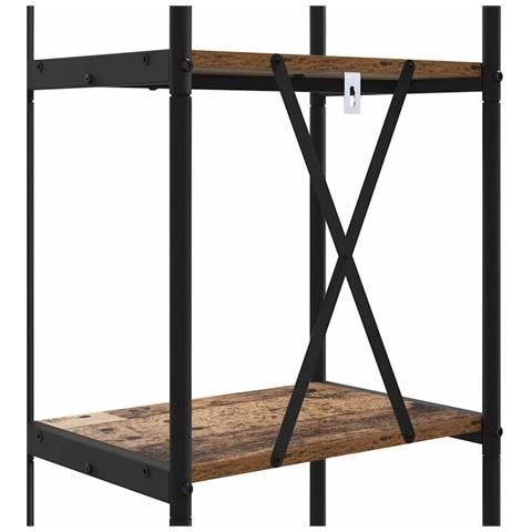 Libreria Legno vecchio 40 x 30 x 183 cm Legno multistrato - Foto 9