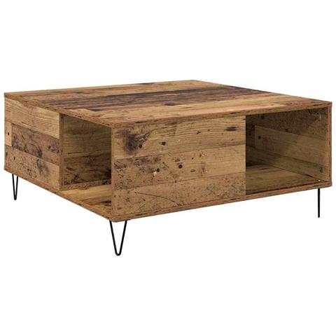 Tavolino da salotto Legno vecchio 80 x 80 x 36.5 cm - Foto 1