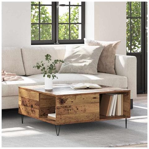 Tavolino da salotto Legno vecchio 80 x 80 x 36.5 cm - Foto 2