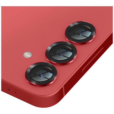 Protezione Obiettivo Fotocamera Per Galaxy S24 / S25 Serie Premium, Rosso - Foto 2
