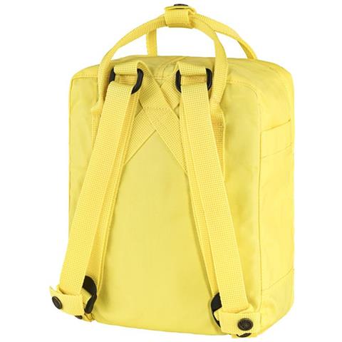 Kanken Mini zaino Zaino casual Giallo Polipropilene (PP), Vinylon - Foto 2