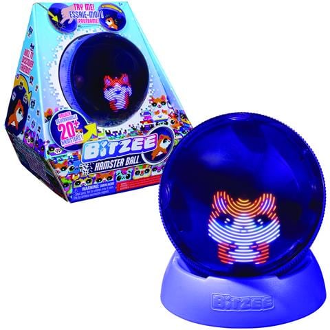 Bitzee, Il tuo Criceto Interattivo, Hamster Ball con oltre 20 criceti all'interno da collezionare, rotola e reagisce al tocco, cucciolo digitale e giocattolo per bambini e bambine dai 5 anni in su - Foto 1