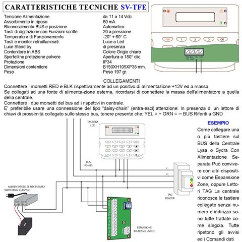Impianto Allarme Tyna Centrale Radio Filo Evo Gsm Fr 433,92 Mhz Anti-jamming Tastiera Remota Sirena Lampeggiante Antif - Foto 4