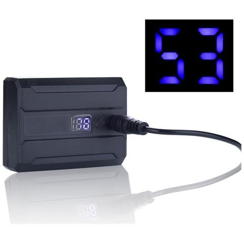 Batteria Con Display 3500 Mah Per Livella Laser - Alta Capacità, Sicurezza | 3.7v, 4.2v, 5v | Compatibile Con Hilda, Pracmanu, Heckermann - Foto 2