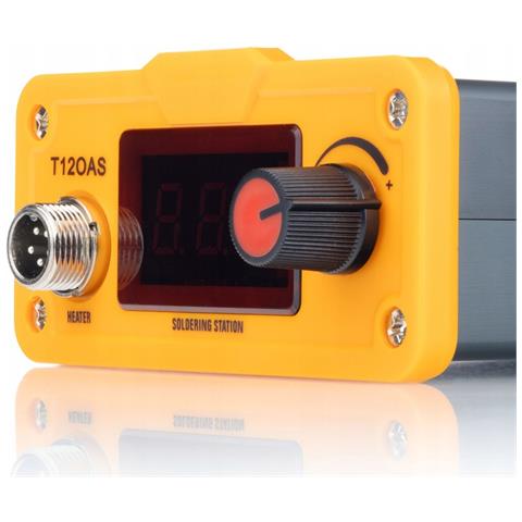 Stazione Saldante T12 Orange Akbash Standard - Riscaldamento Rapido, 75w | Temperatura 200-450°c | Include Punte T12-bc4, T12-d24, Tappetino Silicone - Foto 8