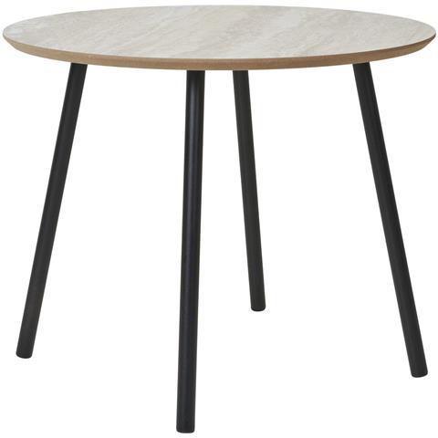 Tavolino Aalst-beige-mdf-55x55x45 Cm - Foto 1