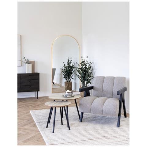Tavolino Aalst-beige-mdf-55x55x45 Cm - Foto 6