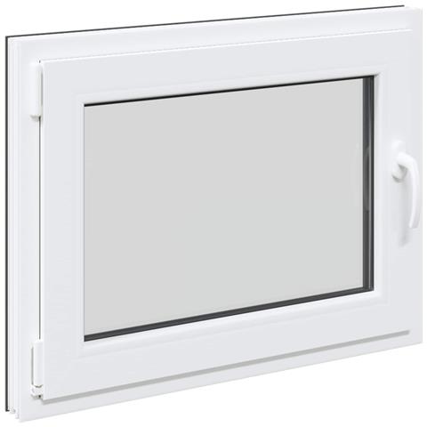 Finestra per Soffitta RISOR 80 x 50 cm PVC e Vetro Antracite - Foto 1