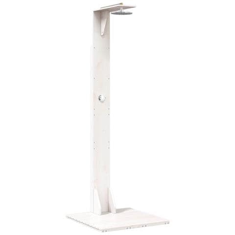 Doccia da esterno 214,5 cm Bianco - Foto 1