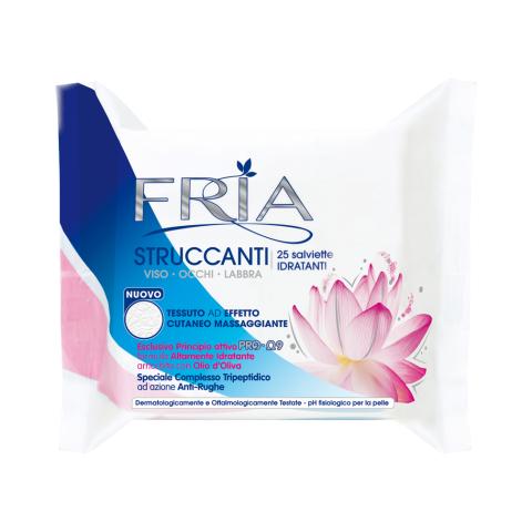 Salviette Struccanti per Viso Occhi Labbra Bianco 290253 - Foto 1