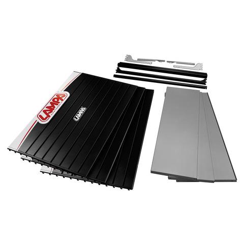 Kit Pannelli 210x100x45cm Doghe Nere-1 Scaffale - Foto 1
