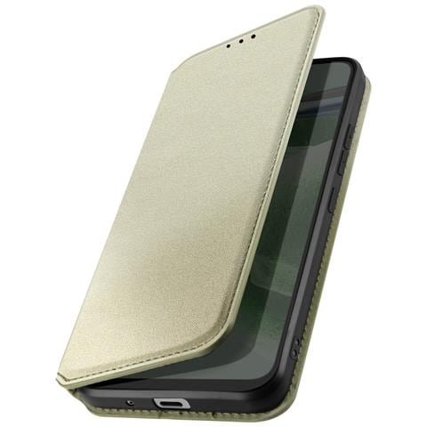 Custodia Iphone Xr Custodia A Libro Porta-carte Funzione Supporto - Oro - Foto 10