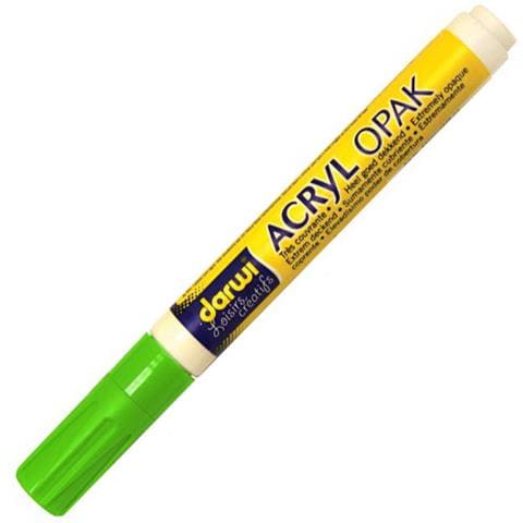 Acryl Marcatore Acrilico Universale Grosso 2mm - 6 Ml - Verde Chiaro - Foto 1