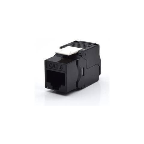 Keystone Cat. 6 Utp Black Tool Less - Foto 1